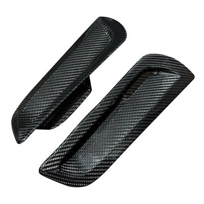 Toyota GR Corolla dry carbon front bumper duct covers